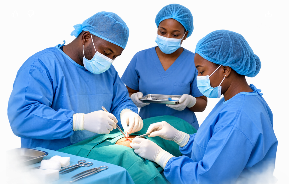 Pequenas cirurgias - Centro Médico Kiesse Mavova